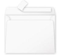 Clairefontaine Enveloppes gommées 55432C C5 120 g/m² Blanc Carton 200 Gamme Pollen