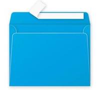 Clairefontaine Enveloppes gommées Pollen 55552C C5 (16,2x22,9 cm) 120 g/m² Turquoise - Carton 200