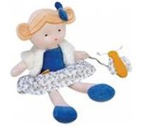 Pollen l'Abeille Bio - Poupée Bleu et blanc Doudou et Compagnie - Paris G