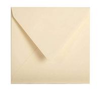POLLEN Lot de 3 Pqts de 20 Enveloppe 120g 140x140 ivoire