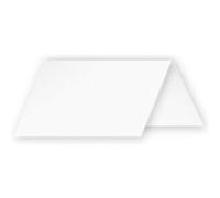 Pollen Marque-place 85x80 blanc pqt 25 Blanc G