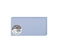 POLLEN Pqt de 25 Carte 210g pliée 106x213 bleu lavande