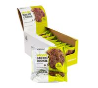 Polleo Sport Vegan Baked Cookie, 12 x 75 g - Double Chocolat