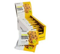Polleo Sport Vegan Baked Cookie, 12 x 75 g - Pépites de chocolat