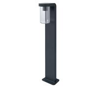 Pollerleuchte Aluminium IP44 E27 OSRAM H:80 cm Dunkelgrau Wegeleuchte