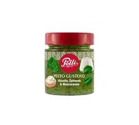 POLLI - Sauce Pesto délicate Ricotta & Épinards, Crémeuse au Mascarpone pour vos plats (Pot 140g) - Le Lot De 3