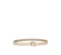 Pollini - Heritage Logo Classic Belt - Femme - Accessoires - Beige - Taille: ONE Size