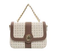 Pollini - Heritage Logo Classic Shoulder Bag - Femme - Sacs - Blanc - Taille: ONE Size