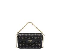 Pollini - Logo Flap Crossbody Bag - Femme - Sacs - Noir - Taille: ONE Size
