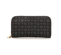 Pollini - Portefeuille à Fermeture Éclair avec Compartiments pour Cartes - Femme - Accessoires - Noir - Taille: ONE Size