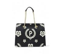 Pollini - Puffy Heritage Tote Bag Avec Poignées Amovibles - Homme - Sacs - Noir - Taille: ONE Size