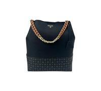 Pollini Sac à bandoulière pour femme en polyuréthane SC4500PP1OSJ1, Noir , Taglia unica