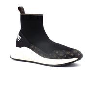 Pollini - Sock Baskets Logo Heritage - Femme - Chaussures - Noir - Taille: 39 EU