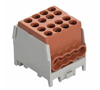 Pollmann HLAK 25-1/6 M2 Borne de dérivation Marron