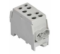 Pollmann HLAK 35 1/2 M2 Borne de dérivation principale, gris, 1 pièce