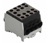 Pollmann HLAK 35-1/6 M2 Bornes de dérivation de ligne principale Noir