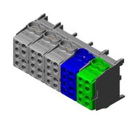 Pollmann-Elektrotechnik Borne de dérivation HLAK 25-5/10-S 4025221401517
