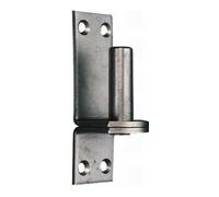 Pollmann POLLMANN Crochet D, 16 mm avec plaque, à visser, acier inoxydable V2A Quantité:1