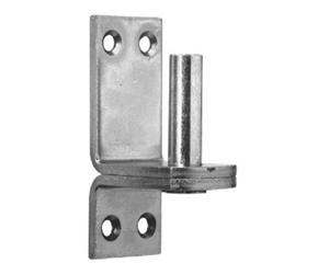 Pollmann POLLMANN Crochet D2,10 mm, large à visser, fer galvanisé clair Quantité:1