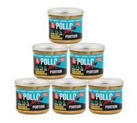 PolloPro Portion - 100% Poitrine de poulet cuite Prête à l'emploi 25 g Protéines, Sans Conservateurs, Repas Protéiné Savoureux Naturellement, Muà Fitness Muriel Di Blasi - pack de 6 X 100 g