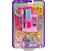 Polly Poche Barbie Dreamhouse Compact Maison de Poupée Ensemble Jeu HWP11 Mattel