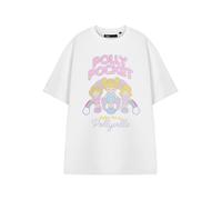 Polly Pocket Blanc Pollyville T-shirt à manches courtes Femme