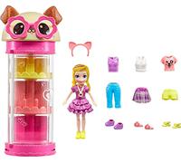 Polly Pocket - Chien de Garde-Robe Rotatif Style carrousel