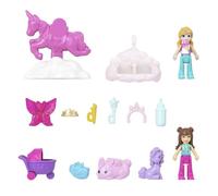 Polly Pocket - Coffret 2 en 1 Lapin - Avec 2 figurines et 12 accessoires - Polly Pocket - JFT88