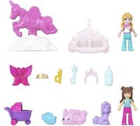 Polly Pocket - Coffret 2 en 1 Lapin - Avec 2 figurines et 12 accessoires - Polly Pocket - JFT88