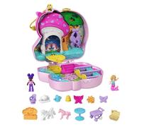 Polly Pocket - Coffret Forêt Des Licornes - Coffret Mini Poupée - 3 Ans Et +