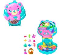 Polly Pocket - Coffret Île des paillettes - Mini-figurine et animaux - Polly Pocket - JCB16