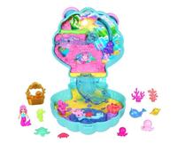 Polly Pocket - Coffret Île des paillettes - Mini-figurine et animaux - Polly Pocket - JCB16