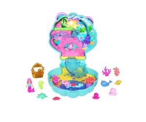 Polly Pocket - Coffret Île des paillettes - Mini-figurine et animaux - Polly Pocket - JCB16