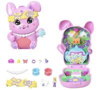 Polly Pocket-Coffret Jardin Lapin l'heure du thé -Jouet De Voyage - 4 ans+- JCR40