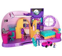 Polly Pocket Coffret La Chambre Métamorphose, 1 grande + 1 mini-figurine et accessoires pour jouer les scènes de transformation, jouet enfant, édition 2018, FRY98