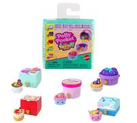 Polly Pocket – Coffret multifacettes JCR44 – Voitures & mini-figurines thème nourriture, surprises