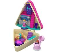 POLLY POCKET - Coffret Univers Gâteau d'Anniversaire - Mini-figurine - Jaune - Mixte