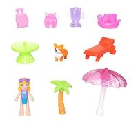 Polly Pocket - Coffret Vacances au soleil - Jeu de voyage avec accessoires - Polly Pocket - JCB17