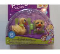Polly Pocket Feu Scintillant Amis des Animaux Canards Famille Mattel P7289 R0166