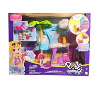 Polly Pocket HHJ05 Pollyville Flamingo Amusement Auto Lavage à Partir De 4 Ans