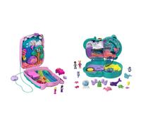 Polly Pocket Koala Adventures Wearable Purse Compact, Micro Polly Doll, GXC95 &