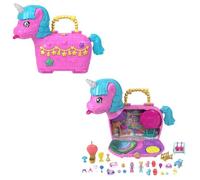 Polly Pocket-Les licornes font la fête-Coffret avec 2 mini-figurines HYD96