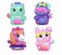 Polly Pocket Lot de 4 poupées modèles Assortis, Envoi aléatoire sans répétitions
