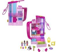 Polly Pocket-Maison de Reve Barbie-Coffret avec 3 mini-figurines HWP11