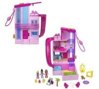 Polly Pocket-Maison De Reve Barbie-Coffret Avec 3Mini-Figurines Hwp11 Rose G