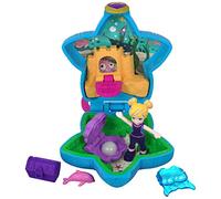 Polly Pocket - Mini-Coffret Coloré - L'aquarium De Polly- Micro-Poupée, FRY33