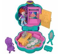 Polly Pocket - Mini-Coffret Coloré - Le Dressing De Lila - Micro-Poupée, FRY31