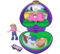 Polly Pocket - Mini-Coffret Coloré - Le Pique-nique De Polly - Micro-Poupée, FRY30