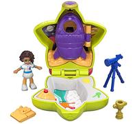 Polly Pocket Mini-Coffret La Fusée de Shani avec Mini-Figurine, Accessoires, Jouet Enfant, édition 2019, GCN09
