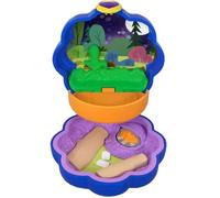 POLLY POCKET - Mini-coffret Shani Camping Aventure - Mini-figurine 2,5 cm et accessoires
